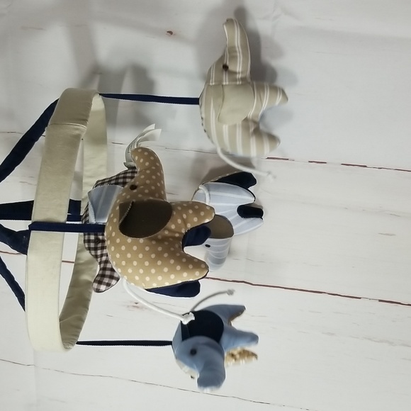 Pottery Barn Crib Mobile Elephants - Picture 3 of 4